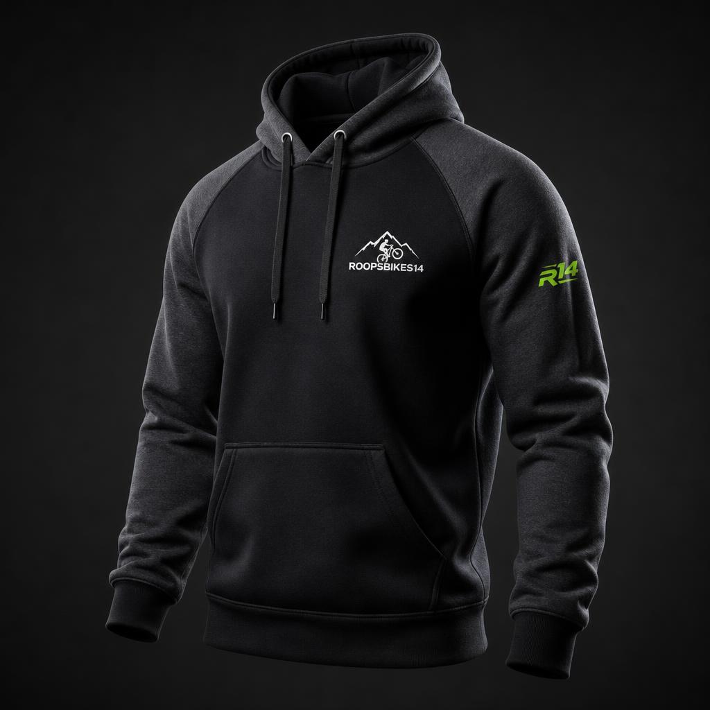 ROOPS14 HOODIE product mockup