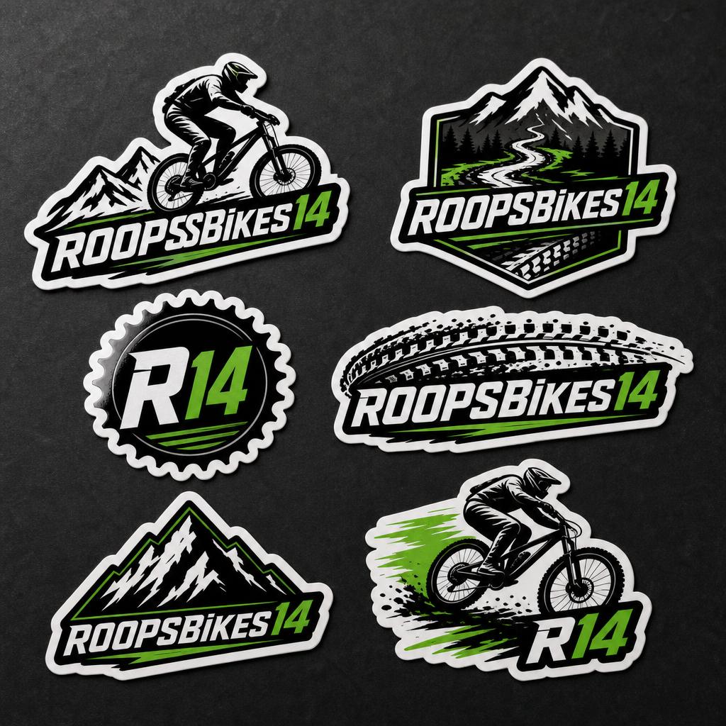 ROOPS14 STICKER PACK product mockup